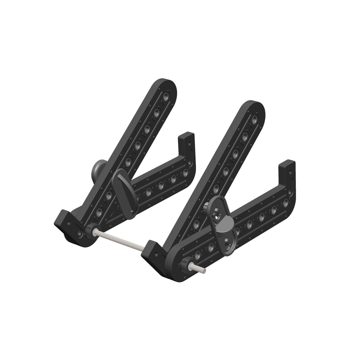Suporte ajustável SynthRISE Adapt Mechno para equipamento compacto
