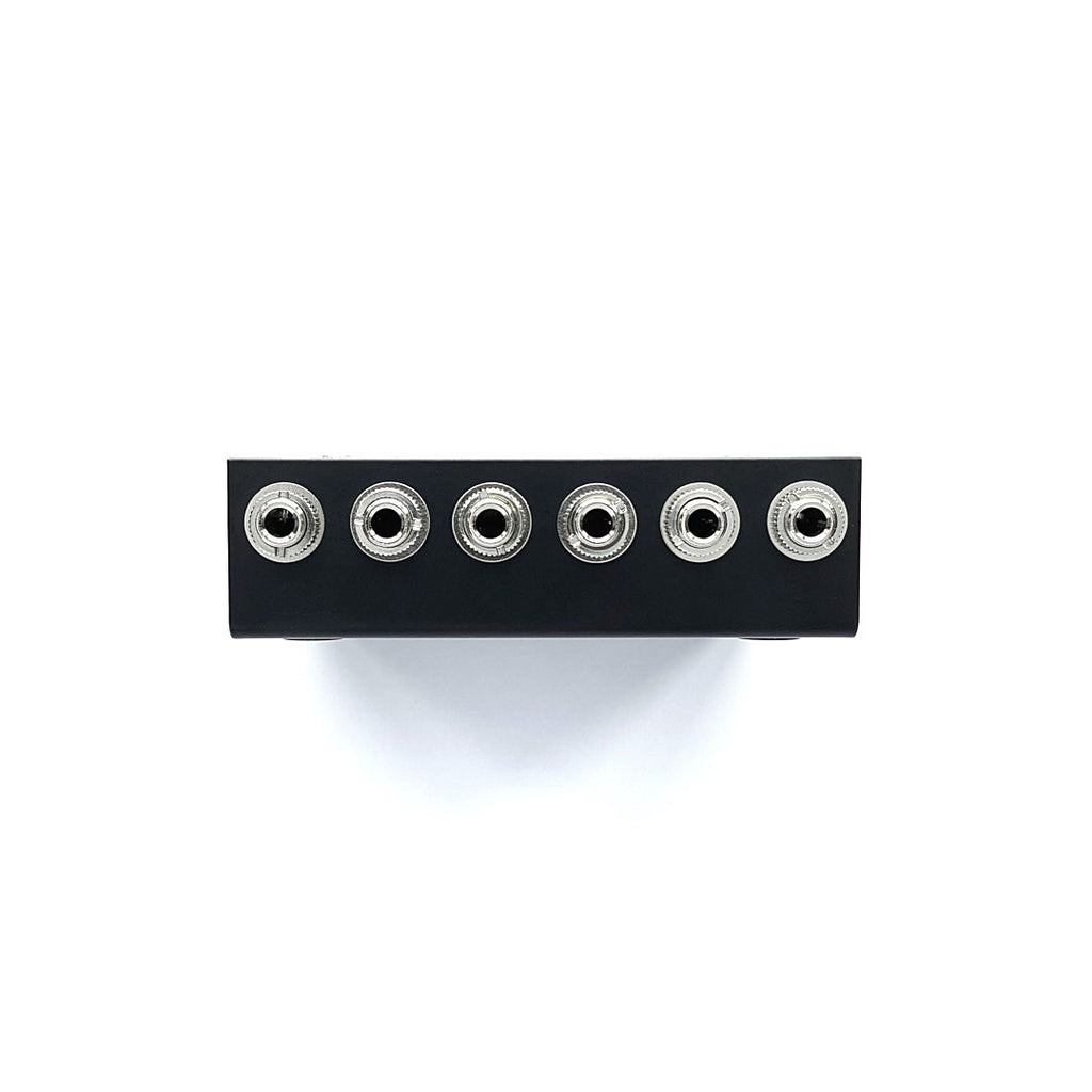 Patchbay DF Audio Nanopatch M, painel traseiro