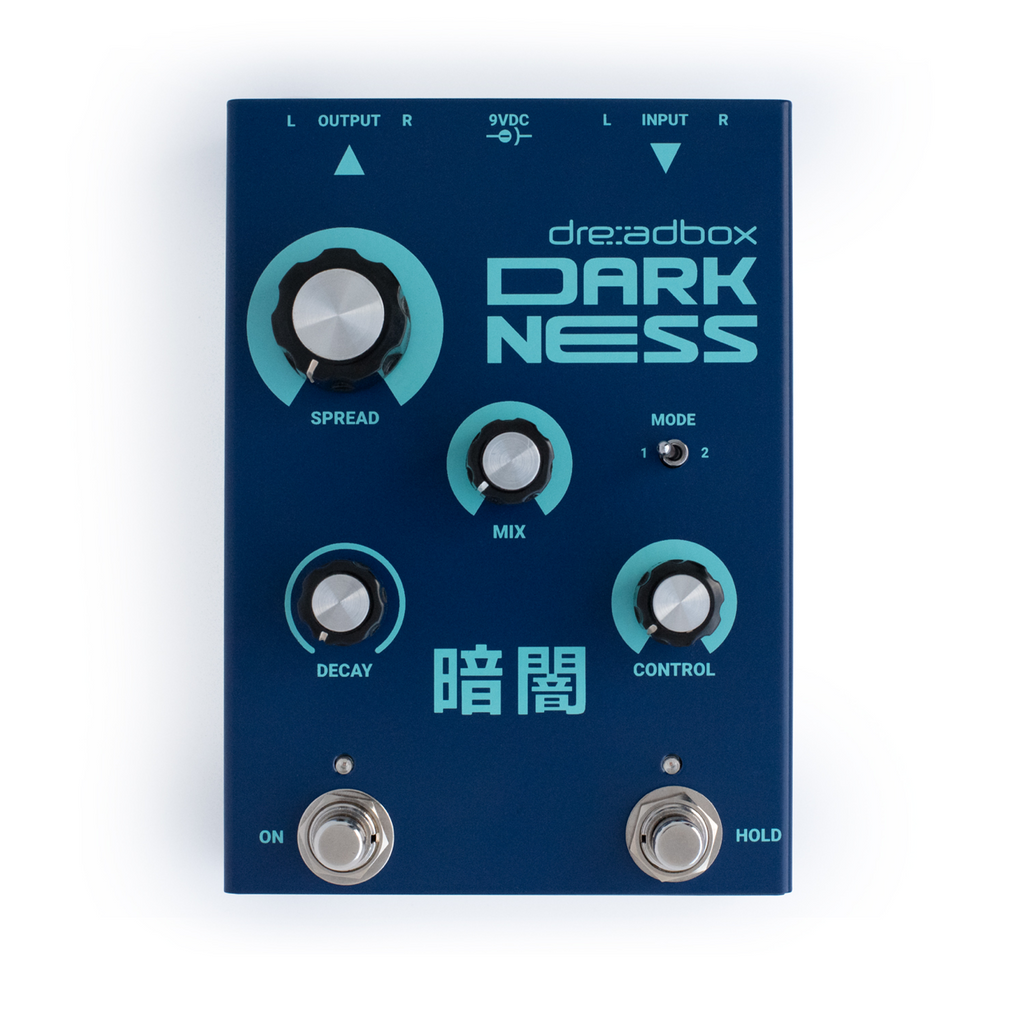 Pedal de shimmer reverb digital estéreo Dreadbox Darkness