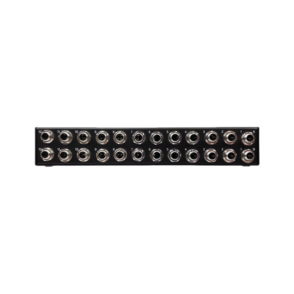 Patchbay DF Audio Minibay S24, painel traseiro