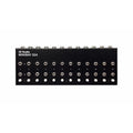 Patchbay TRS DF Audio Minibay S24 de 24 pontos, painel superior