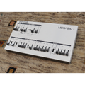 Monosynth analógico Michigan Synth Works MSW-810m, painel frontal