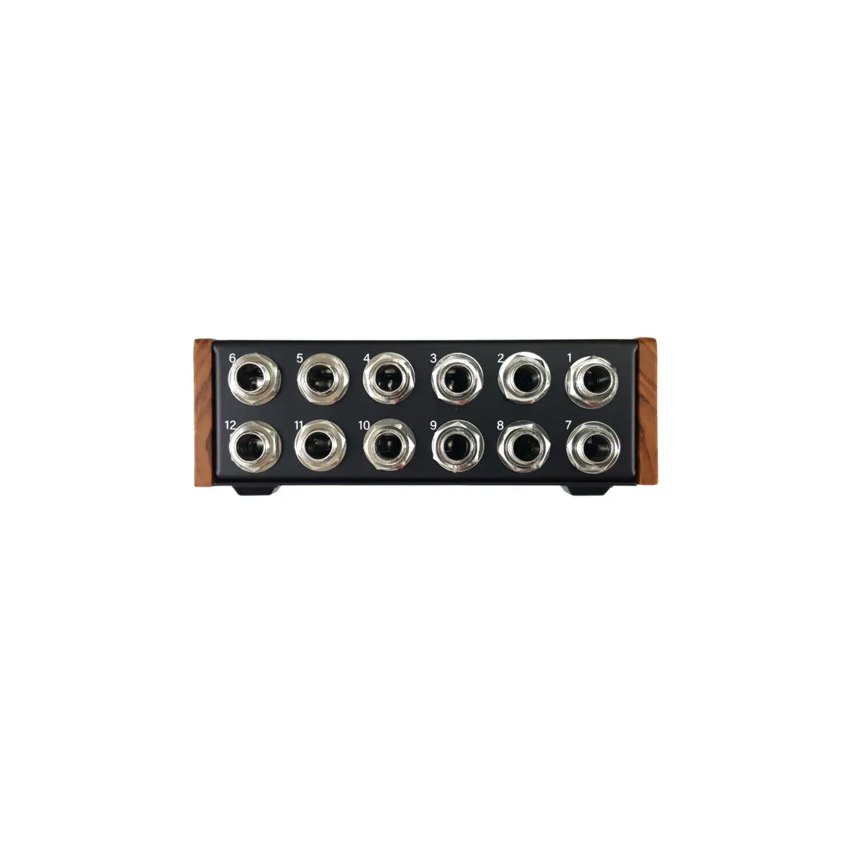 Patchbay DF Audio Patchwork, painel traseiro
