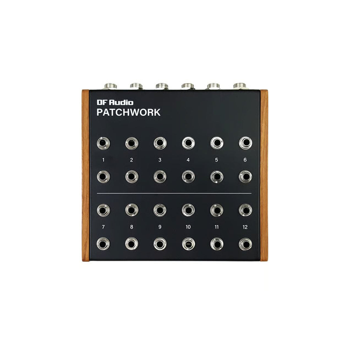 Patchbay DF Audio Patchwork para pedalboards e secretárias