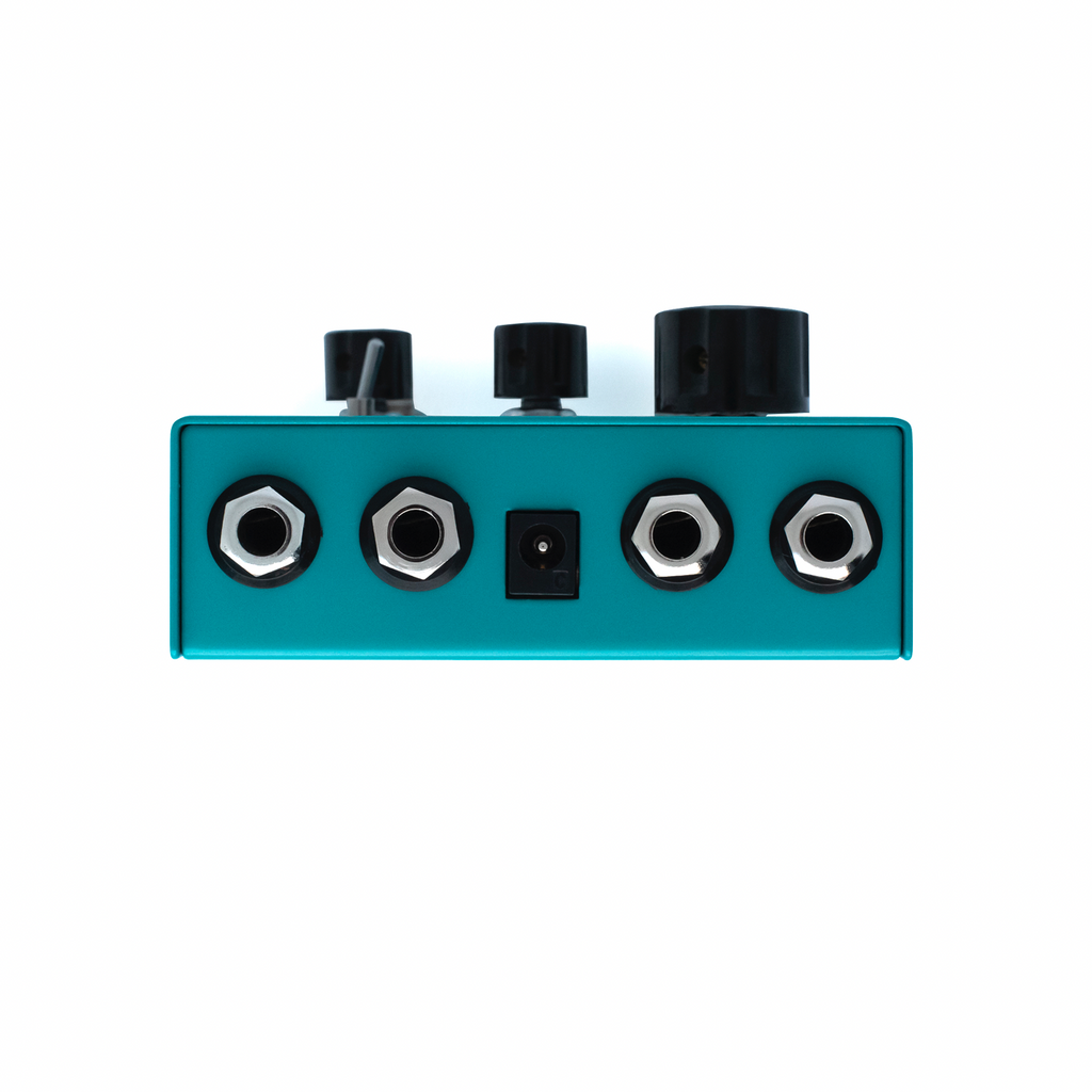 Pedal Dreadbox Raindrops, painel traseiro