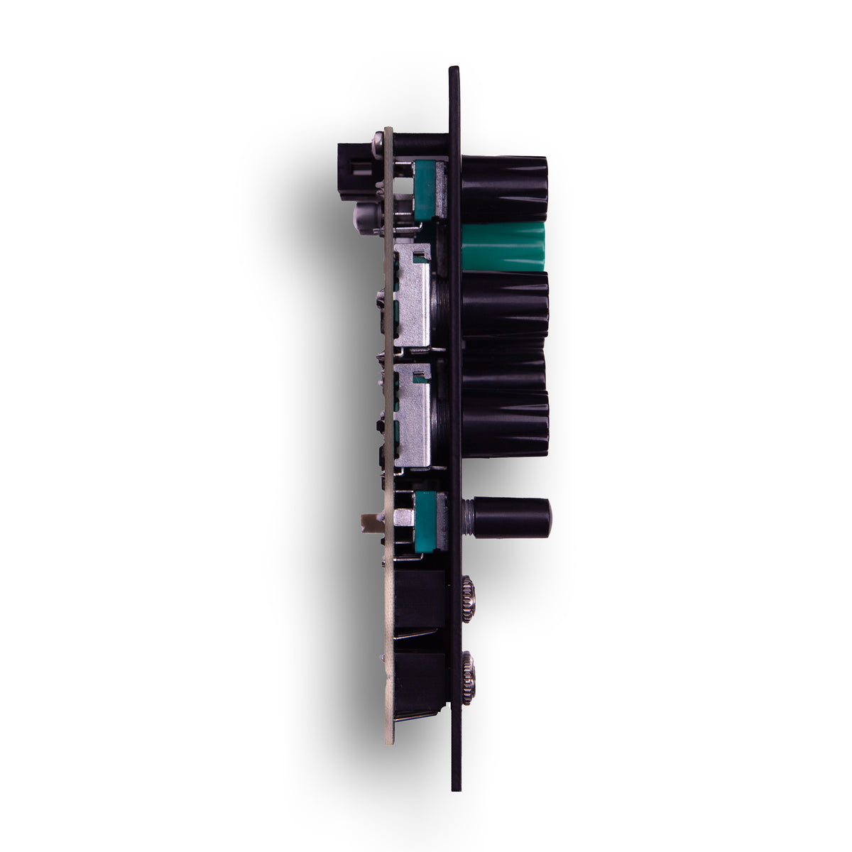 Módulo preto swEnigiser Proto VCF/A, perfil lateral